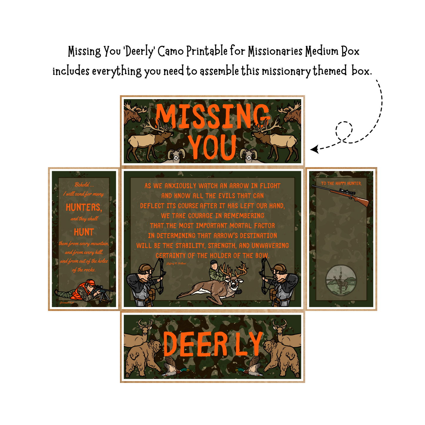 Missing You 'Deerly' for Missionaries